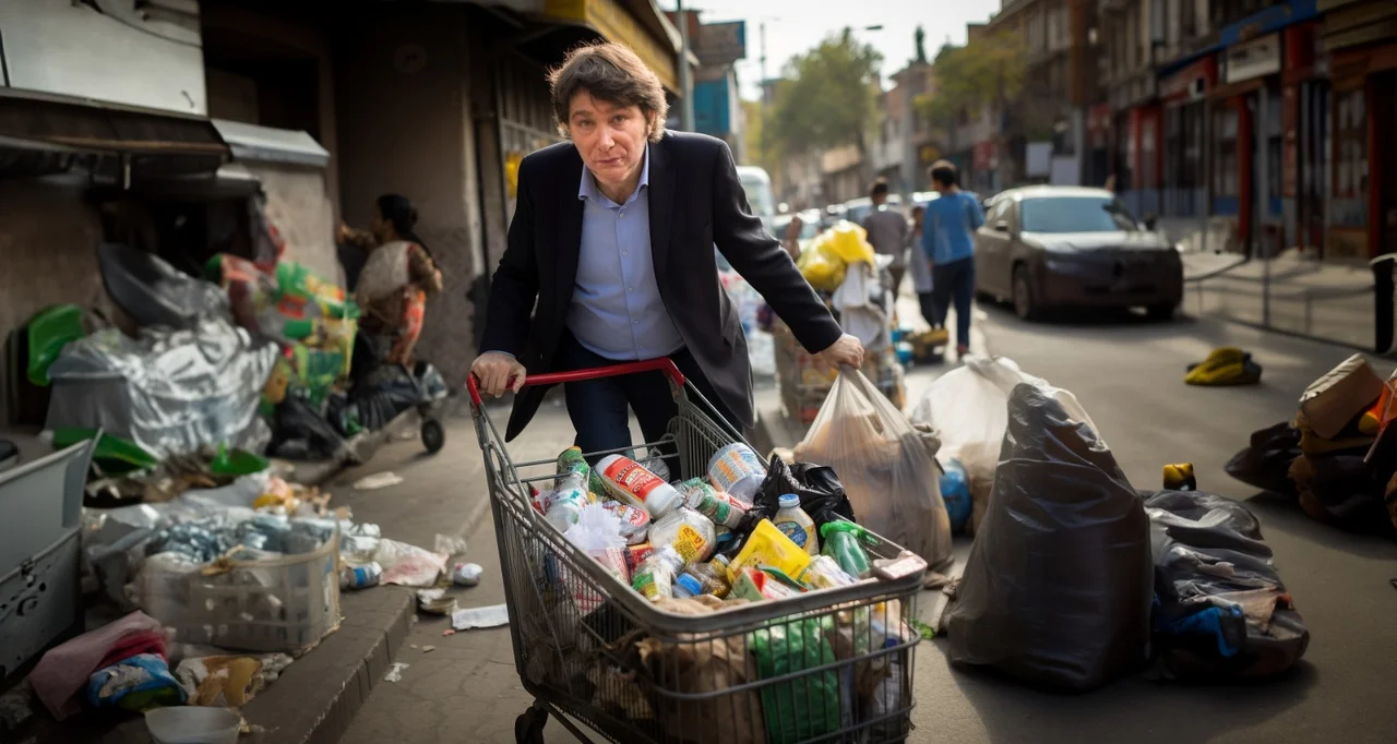 La dura realidad de los cartoneros en una Argentina hecha basura