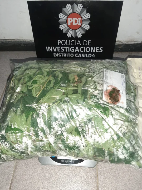 Dos aprehendidos por robo y secuestro de marihuana