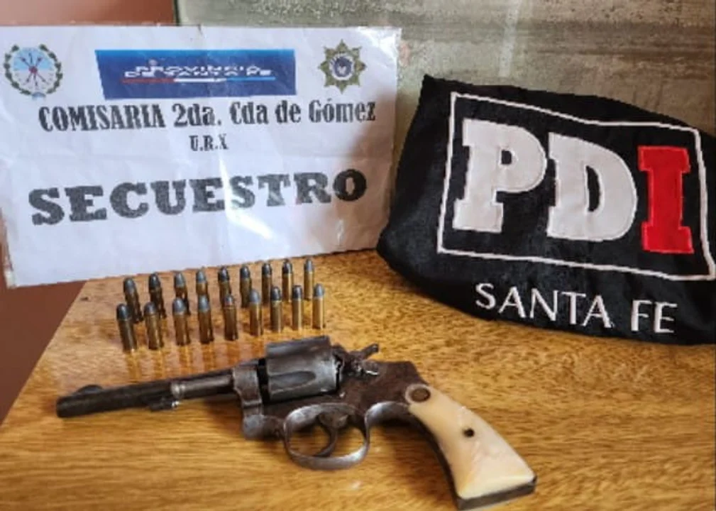 Allanamiento: detienen a hombre por abuso de arma de fuego