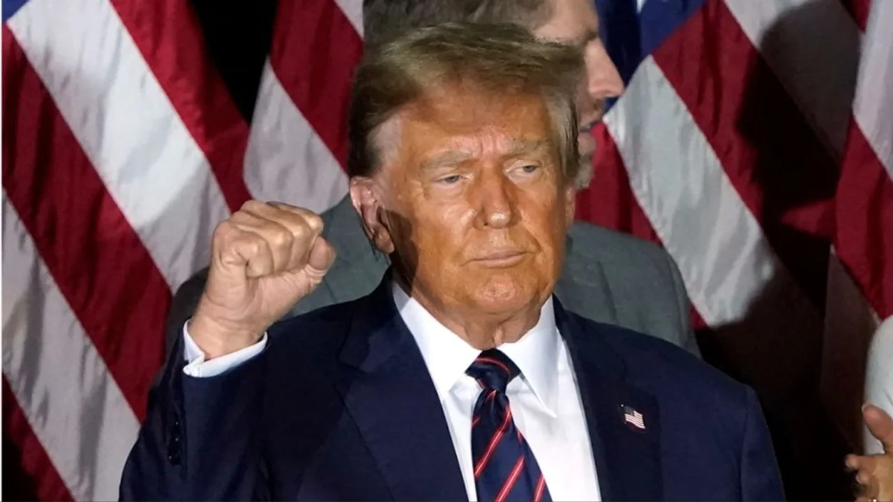 Donald Trump, el líder republicano de 77 años.