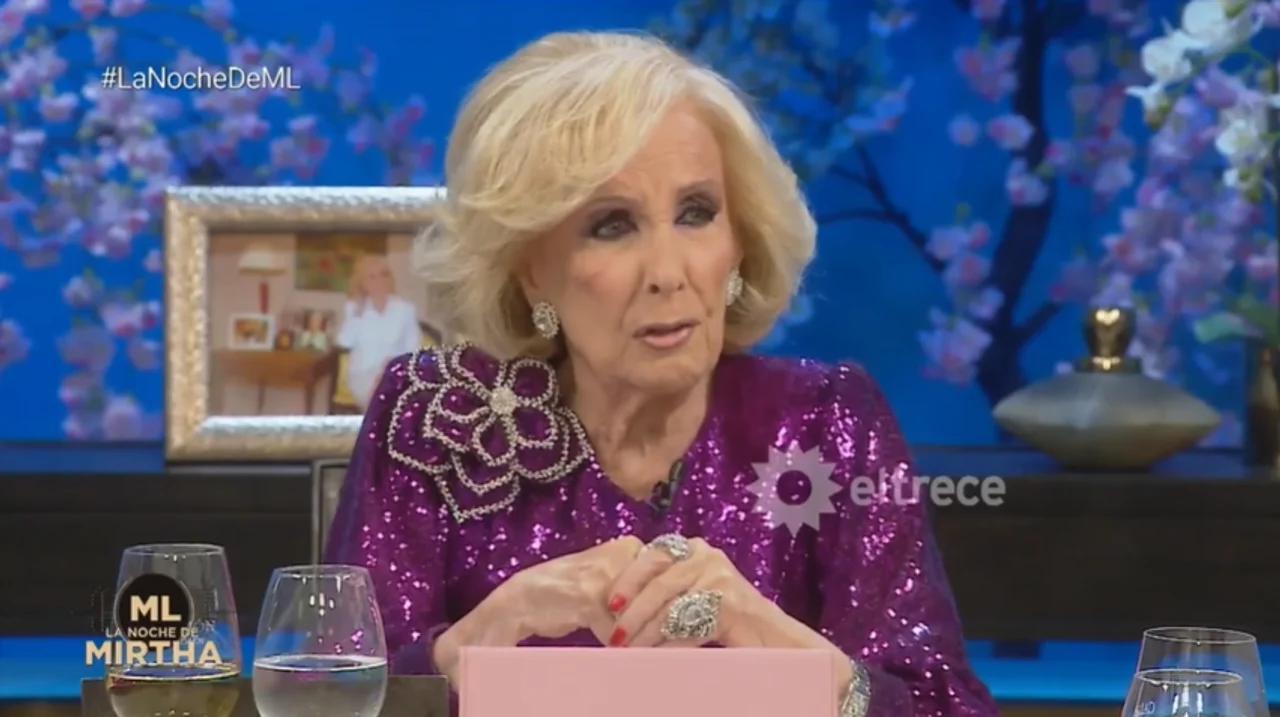 Mirtha Legrand contra Milei: "Tiene rencor contra el cine argentino"