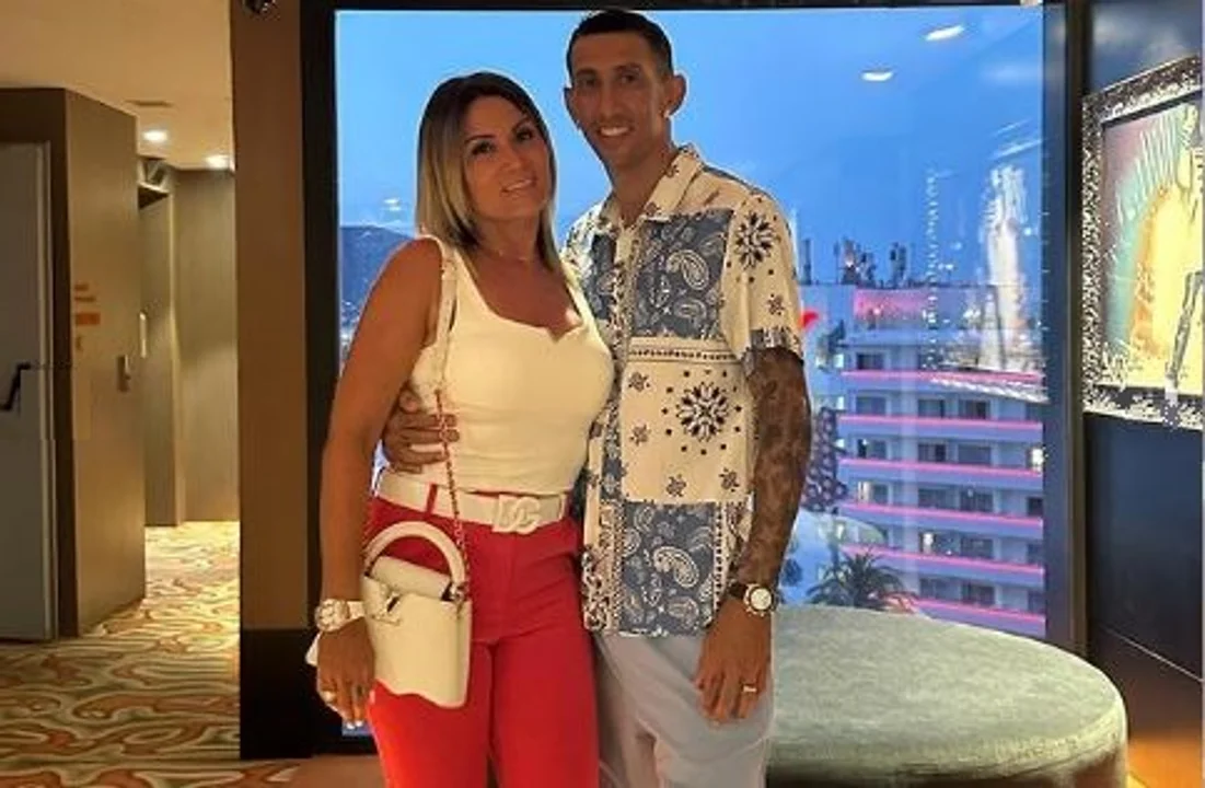 Ángel y Jorgelina, por ahora cómodos en Lisboa.