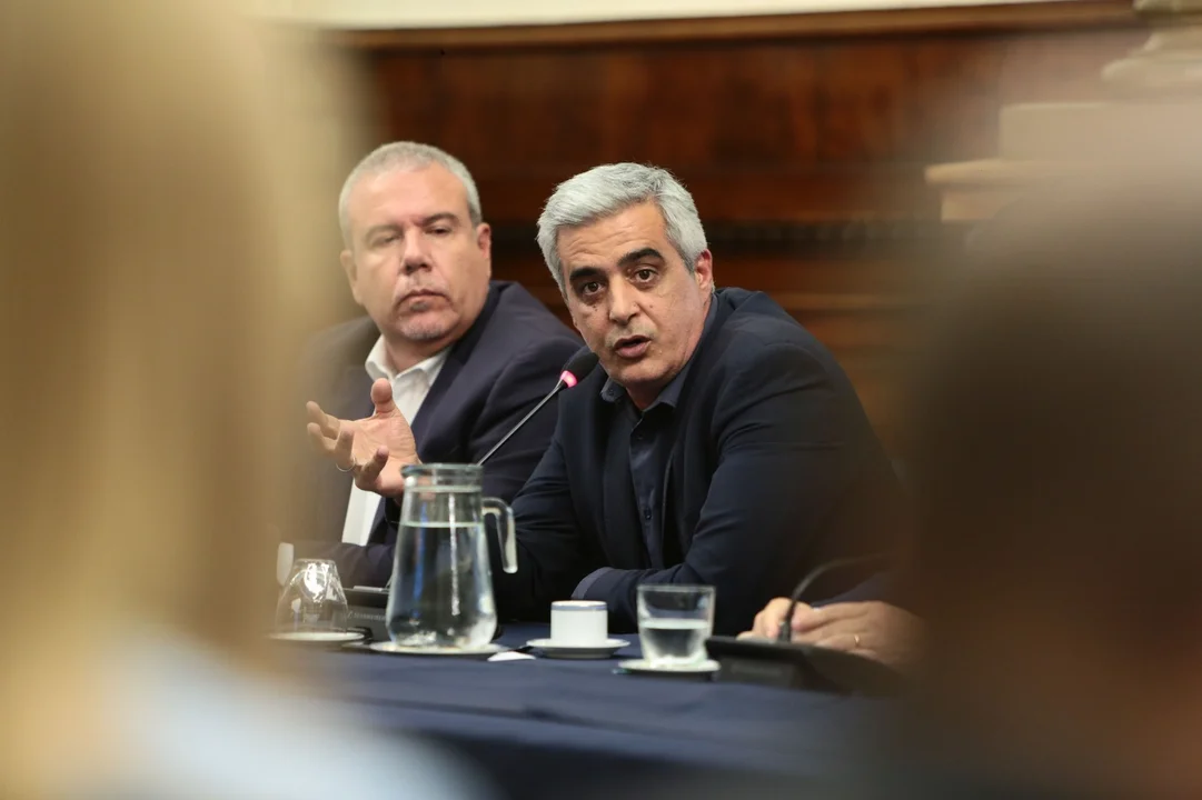 El rector de la Universidad Nacional de Rosario, Franco Bartolacci. (Fotografía: Prendsa UNR)