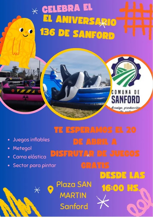 Ahora sí, Sanford se prepara para su fiesta de aniversario