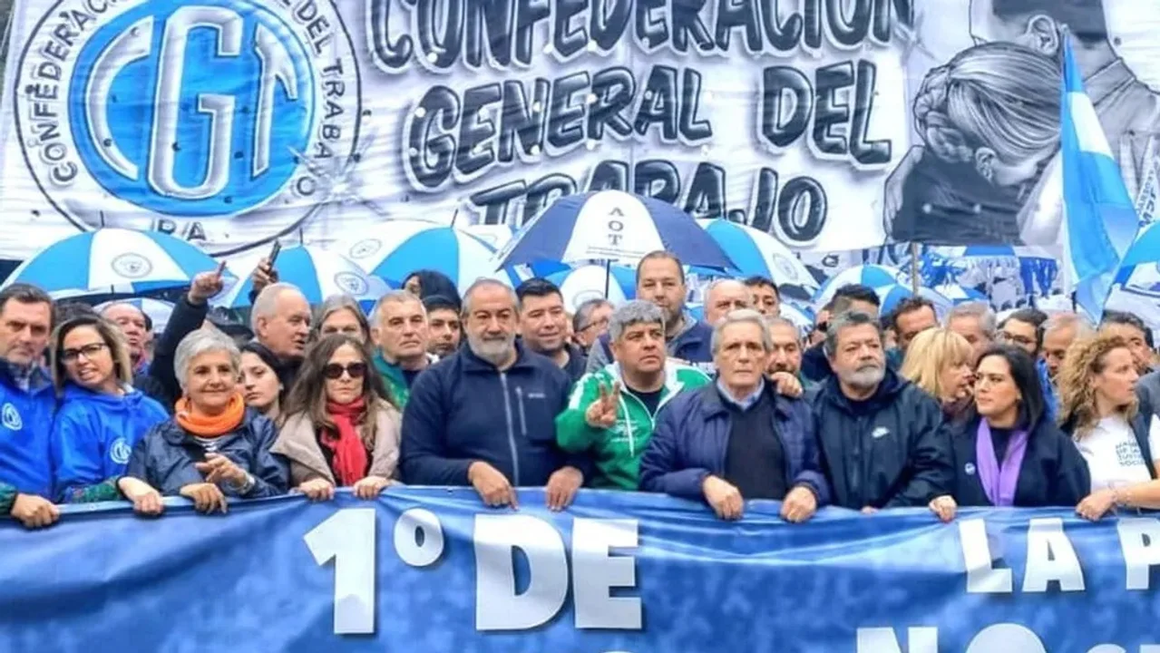La CGT calificó este 1 de mayo como “triste y amargo” y ratificó el paro del próximo 9