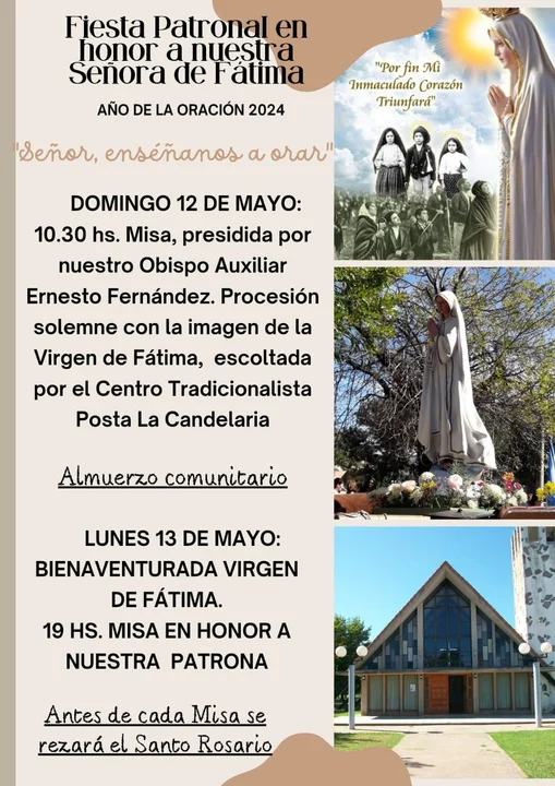 La Parroquia de Fátima se prepara para su fiesta patronal