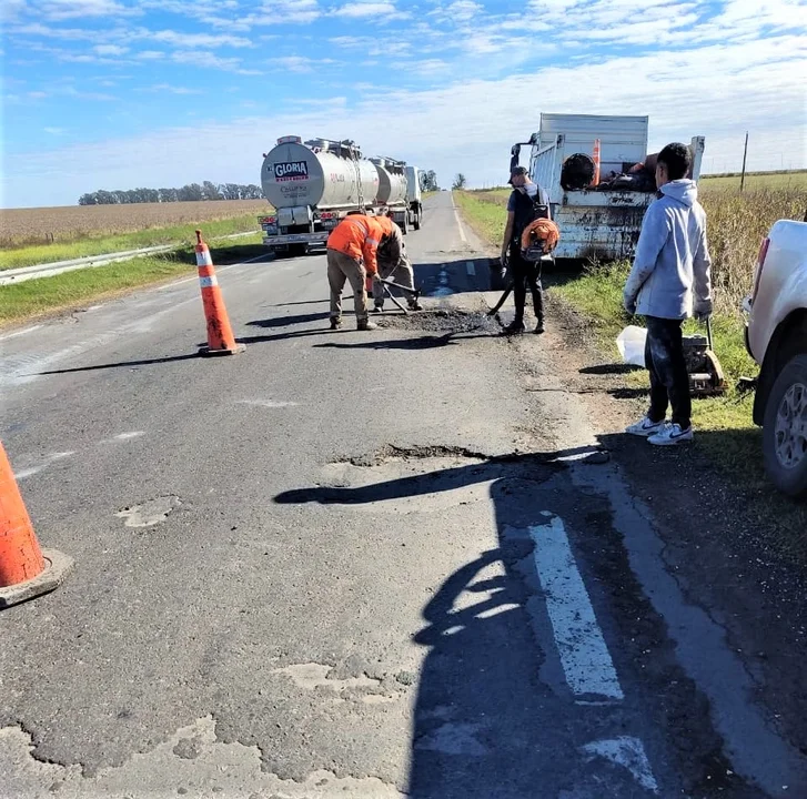 Comenzaron trabajos en las rutas 178 y 33