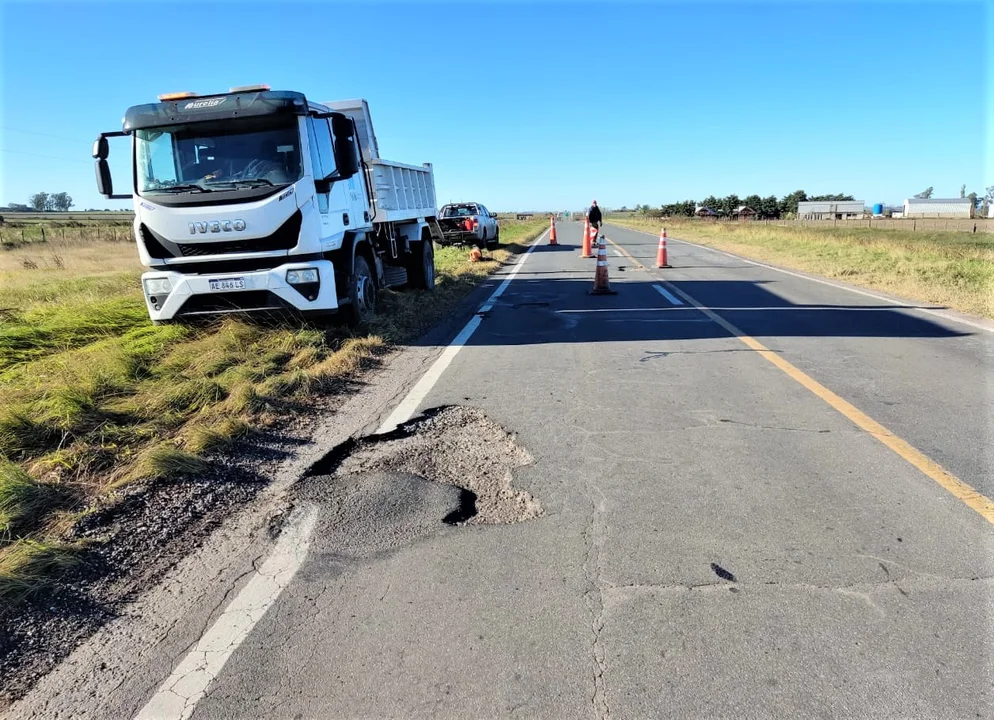 Comenzaron trabajos en las rutas 178 y 33