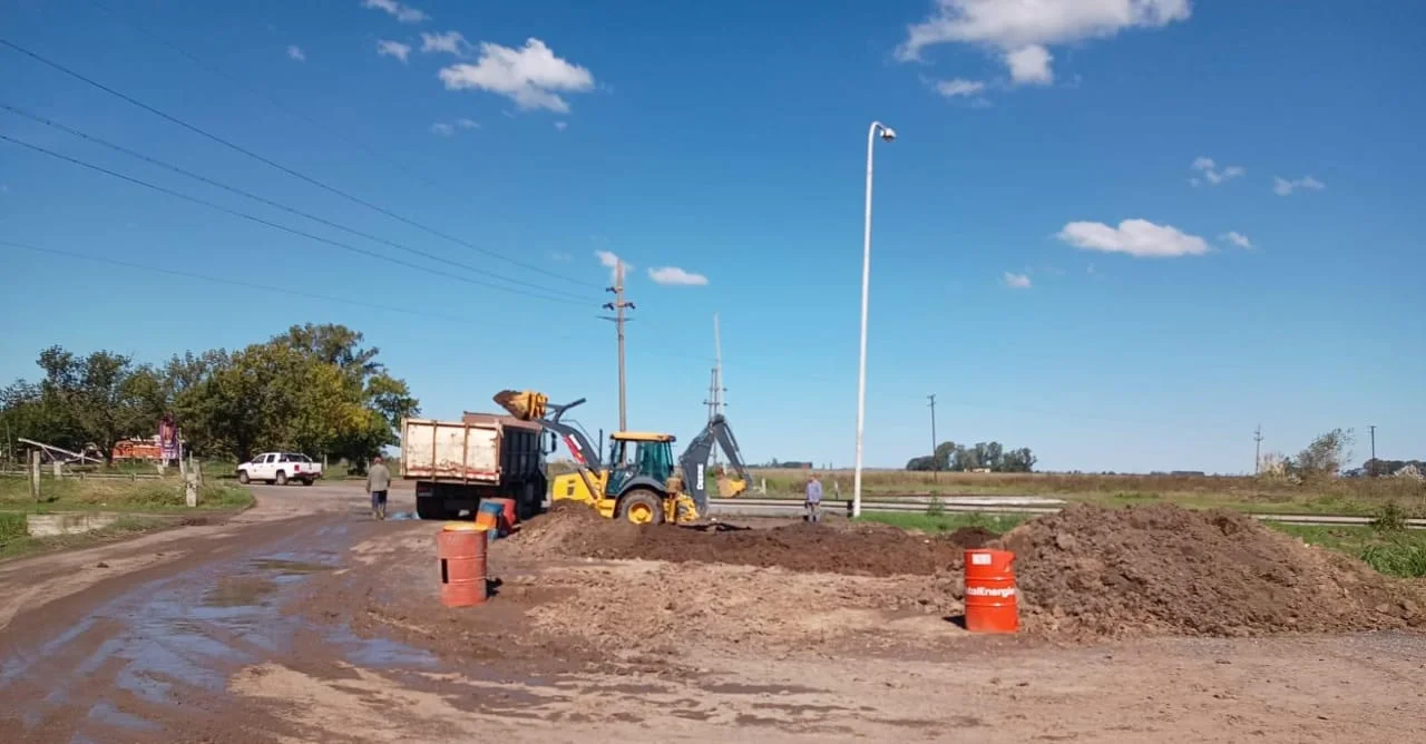 Chabás, avanza con la obra hídrica del canal Garello