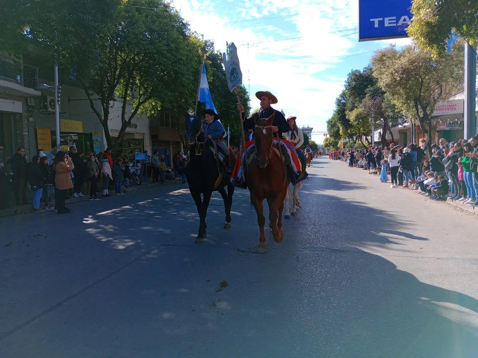 Casilda conmemoró la Revolución de Mayo