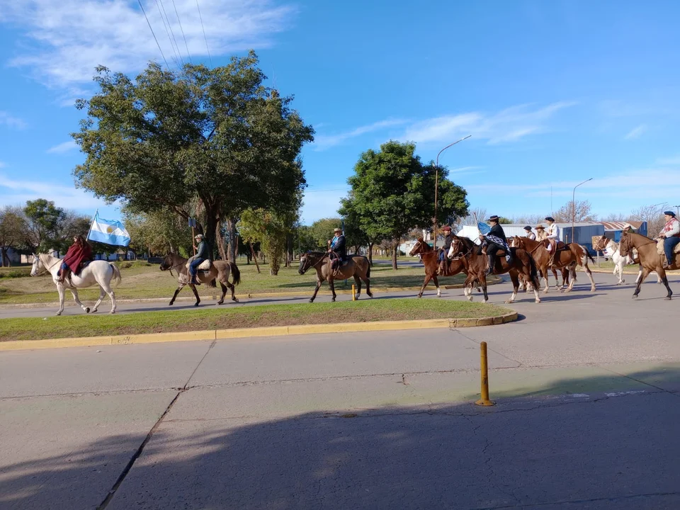 Casilda conmemoró la Revolución de Mayo