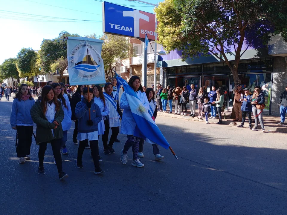 Casilda conmemoró la Revolución de Mayo