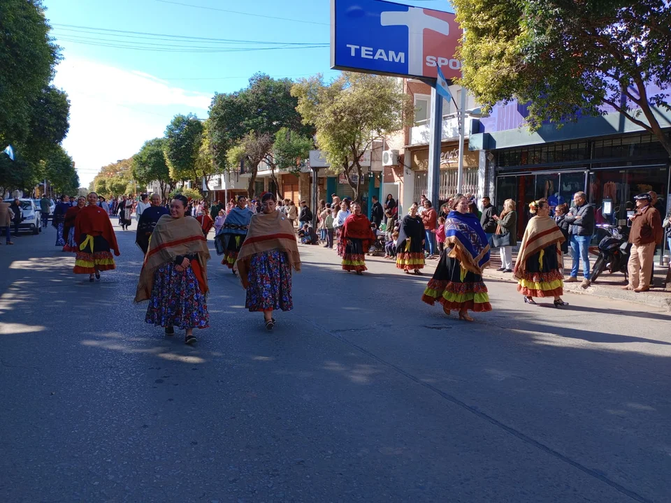 Casilda conmemoró la Revolución de Mayo