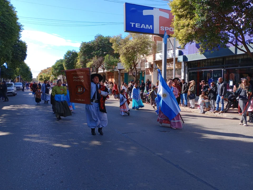 Casilda conmemoró la Revolución de Mayo