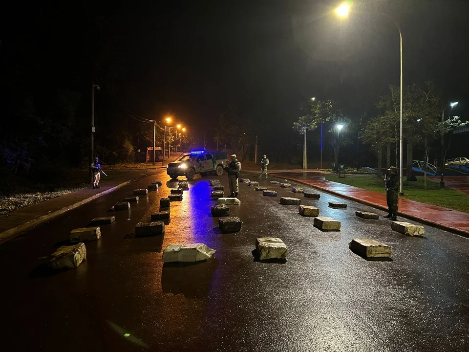 Prefectura incautó más de una tonelada de marihuana que cruzaba por el Paraná
