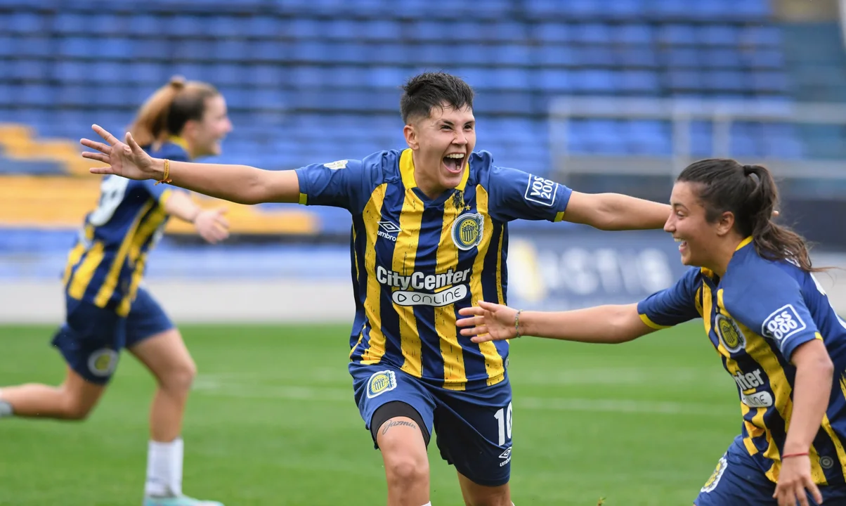 Gómez, autora del segundo gol canalla