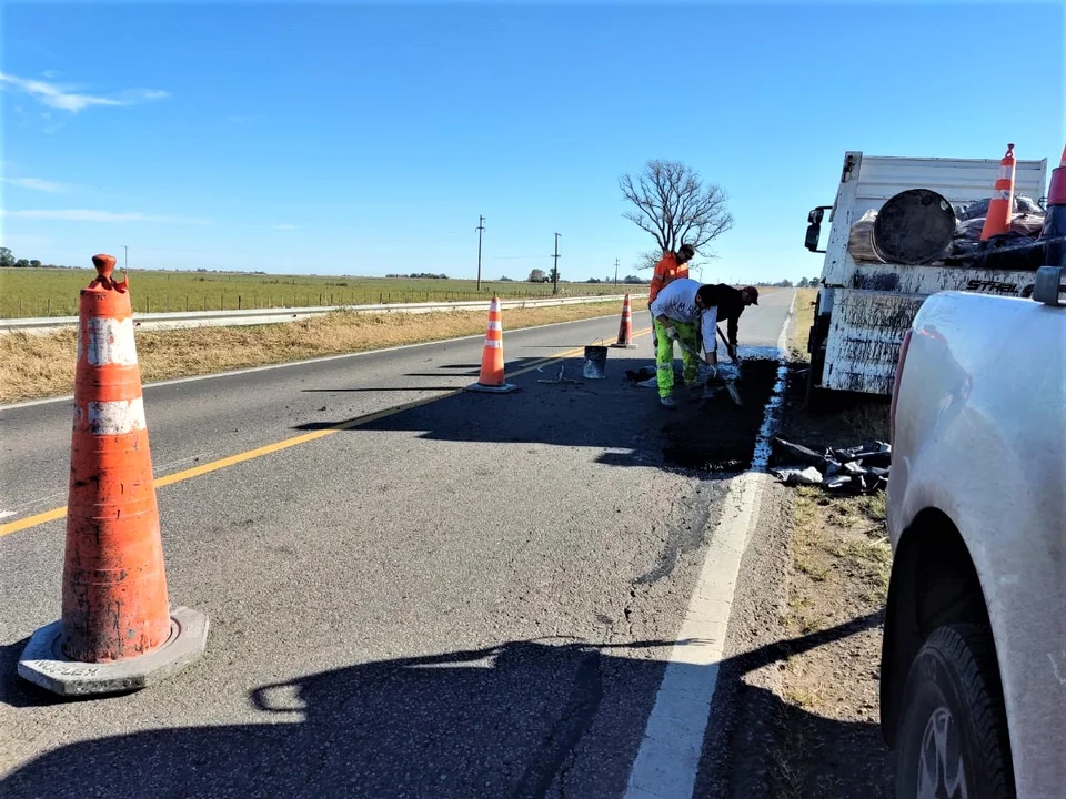 Los trabajos de Vialidad sobre Ruta 178 se mudaron a la altura de Las Parejas