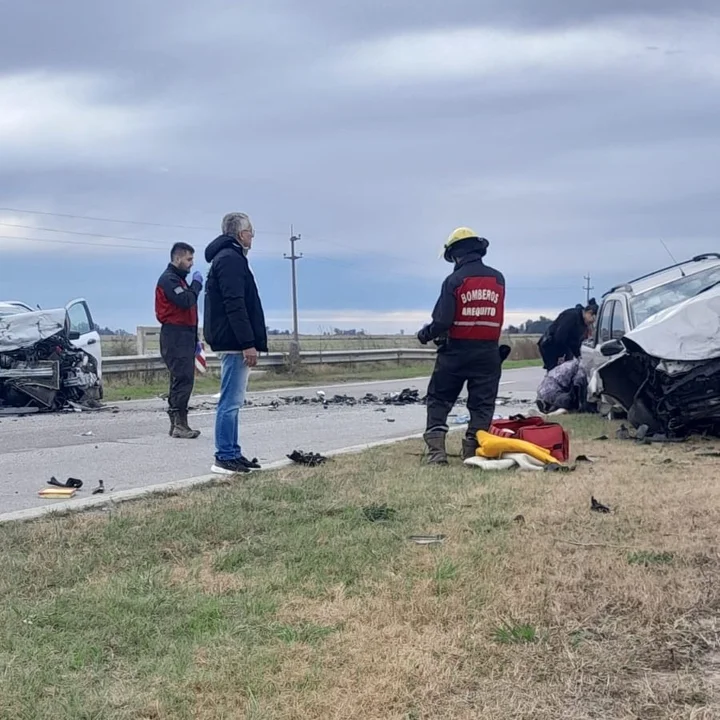 Dos personas murieron en un accidente fatal en la ruta 92