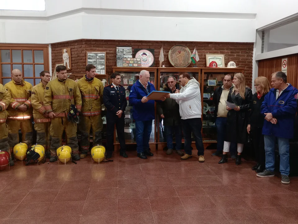 Los Bomberos de Casilda conmemoraron su aniversario número 60