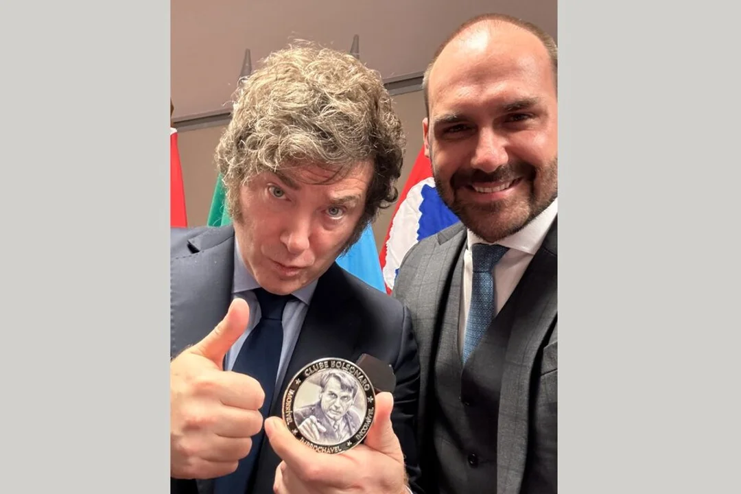 Milei cumplió los requisitos machistas y es parte del Club Bolsonaro