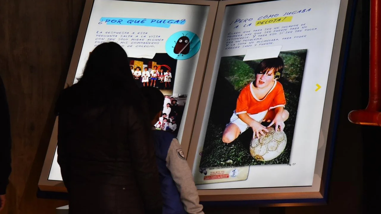 La historia de Messi en el Museo del Deporte Santafesino