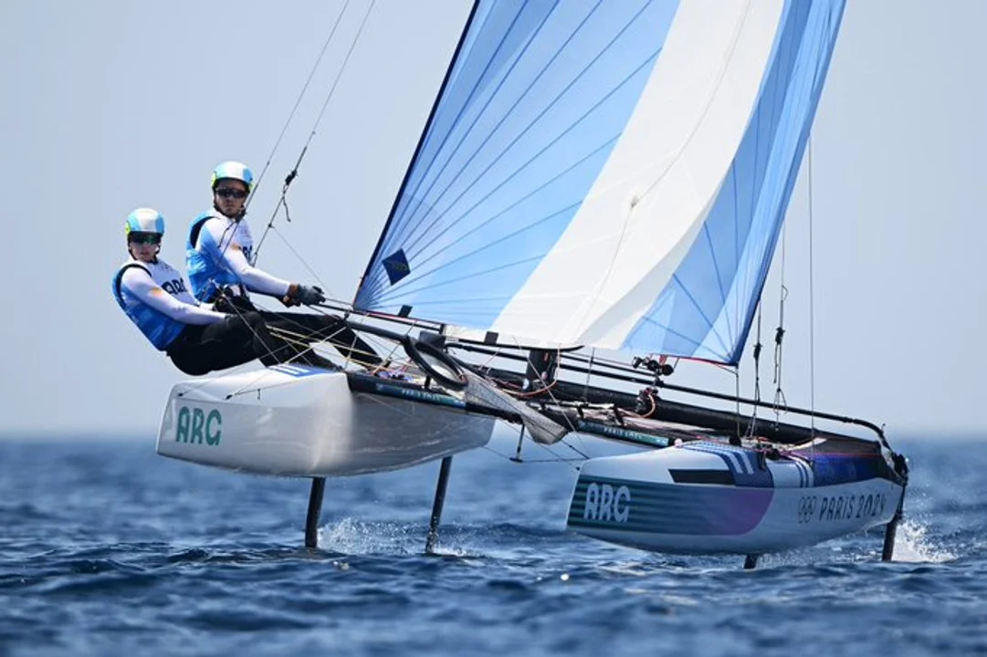 Llegó la segunda: Majdalani y Bosco consiguieron una medalla de plata en vela