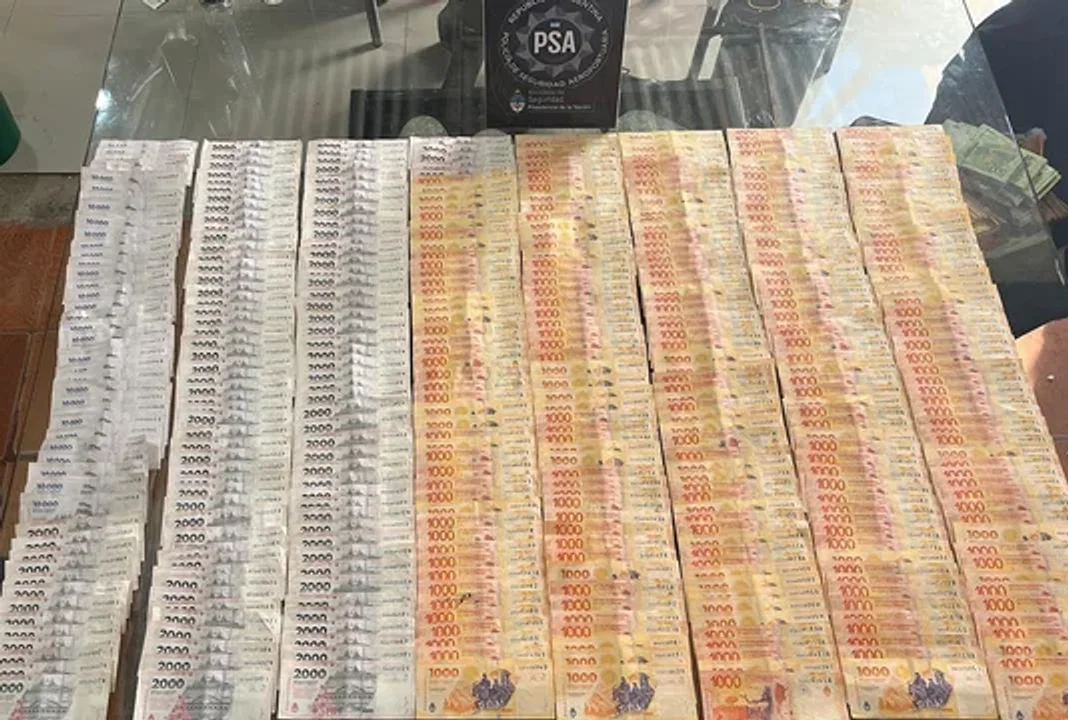 La Policía de Seguridad Aeroportuaria desmanteló una banda narco