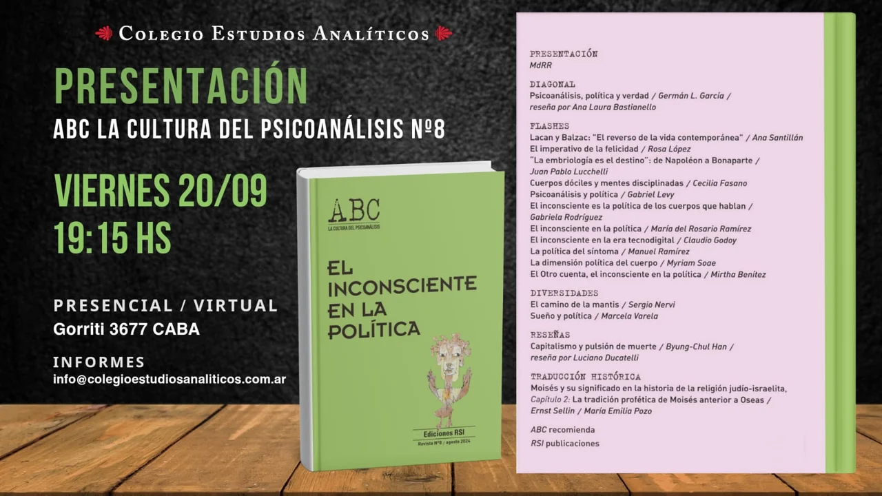 El Colegio Estudios Analíticos presenta una nueva edición de su revista