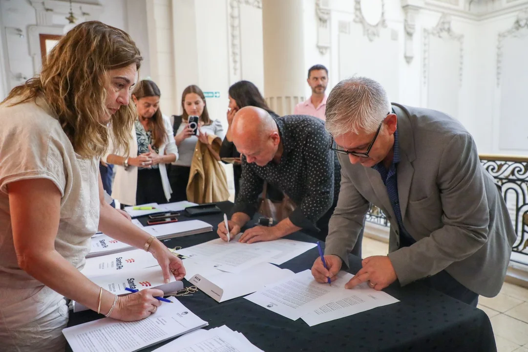 Nuevas aulas garantizadas para escuelas del Departamento Caseros