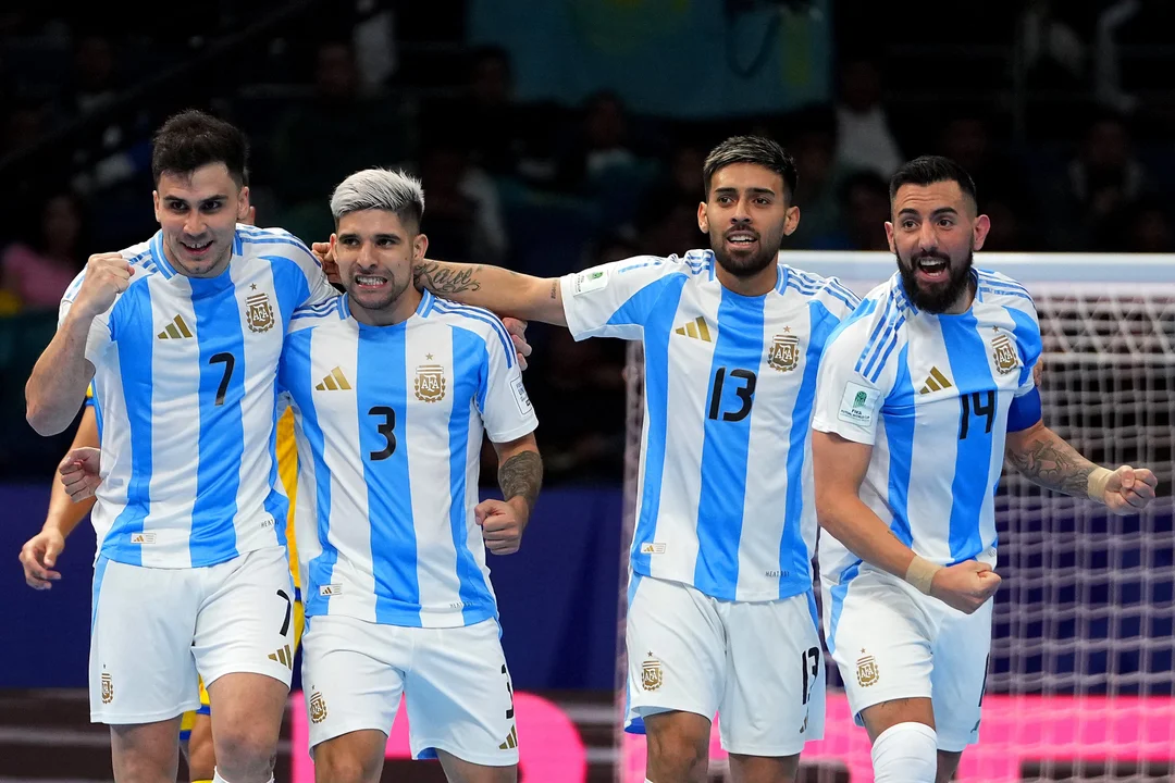 Mundial de Futsal: Argentina venció a Francia y jugará la final ante Brasil