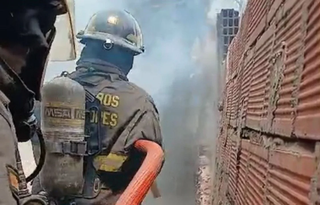 Un trágico incendio terminó con la vida de una mujer
