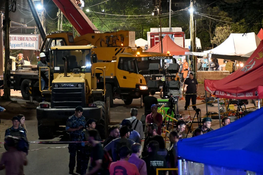 Hallaron la segunda víctima del derrumbe en Villa Gesell