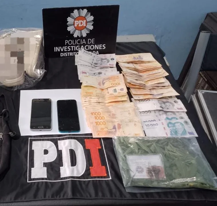 PDI aprendió dos hombres sospechados de robo en la localidad de Villa Mugueta