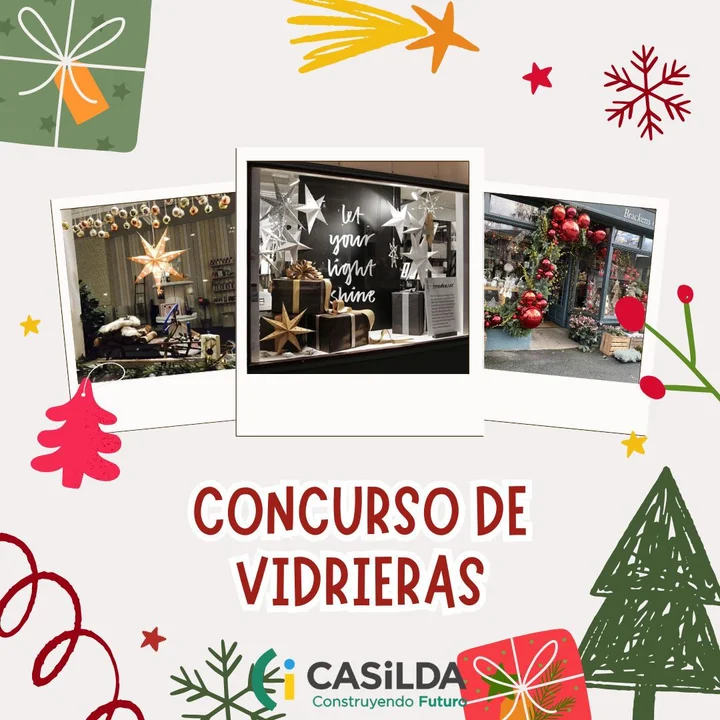 La Muni invita a decorar las vidrieras con temática navideña