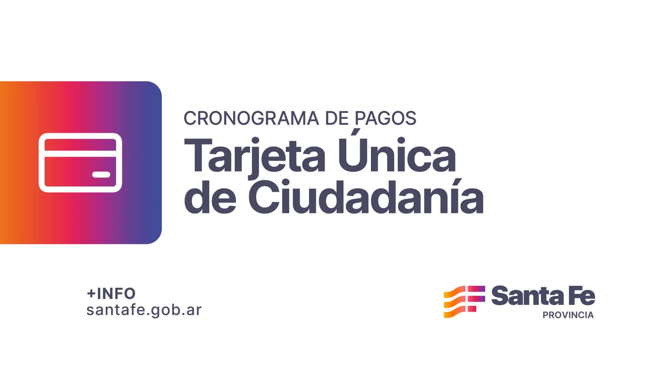 Se acreditan los fondos de la Tarjeta Única de Ciudadanía