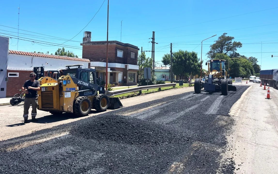 Vialidad Nacional trasladó sus reparaciones sobre la RN33 a la localidad de Murphy