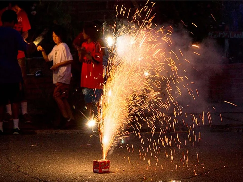 Una Nochebuena casildense con mucha pirotecnia