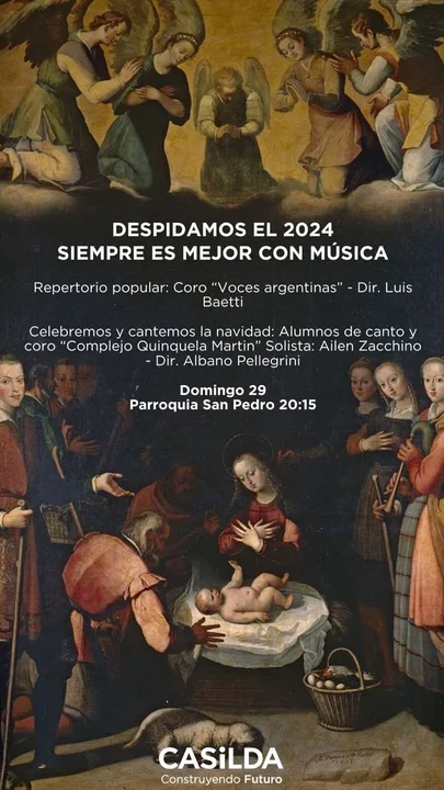 La Parroquia San Pedro despide el 2024 con un encuentro de coros