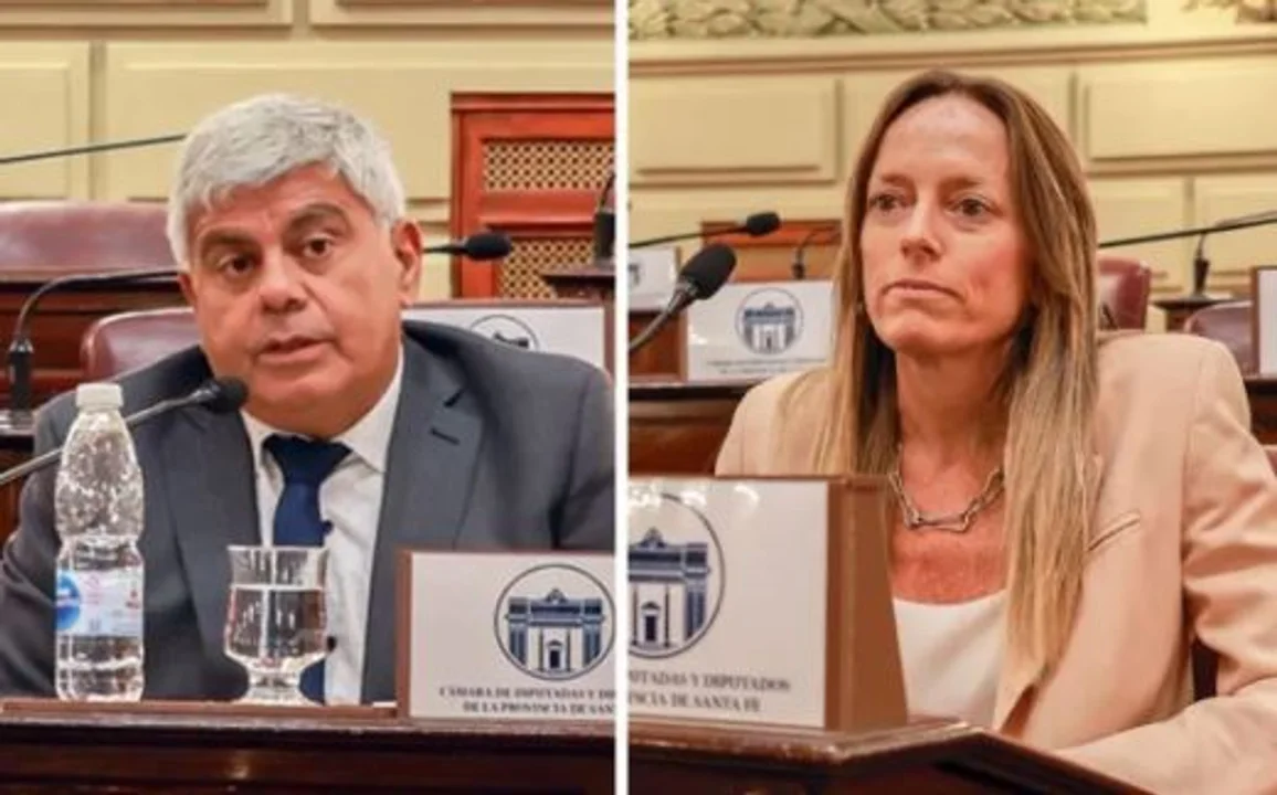 Jorge Baclini y Margarita Zabalza, flamantes ministros de la Corte Suprema provincial.