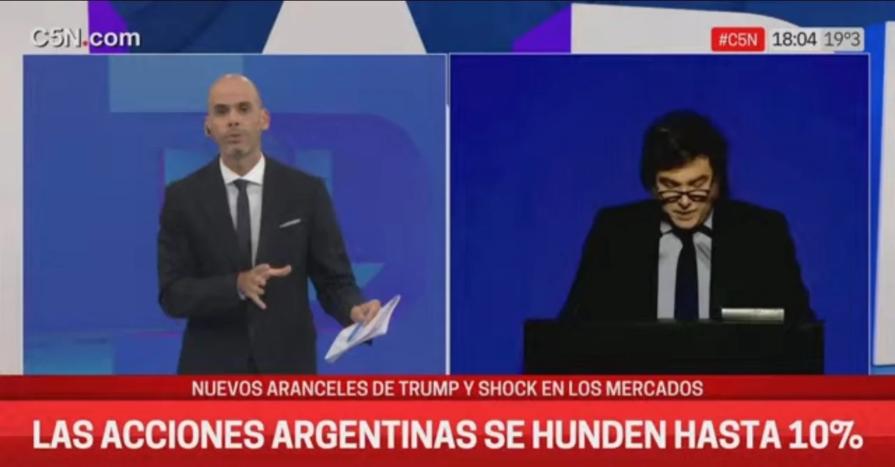 C5N logró esta semana el mismo rating que sumaron tres canales aliados a Milei