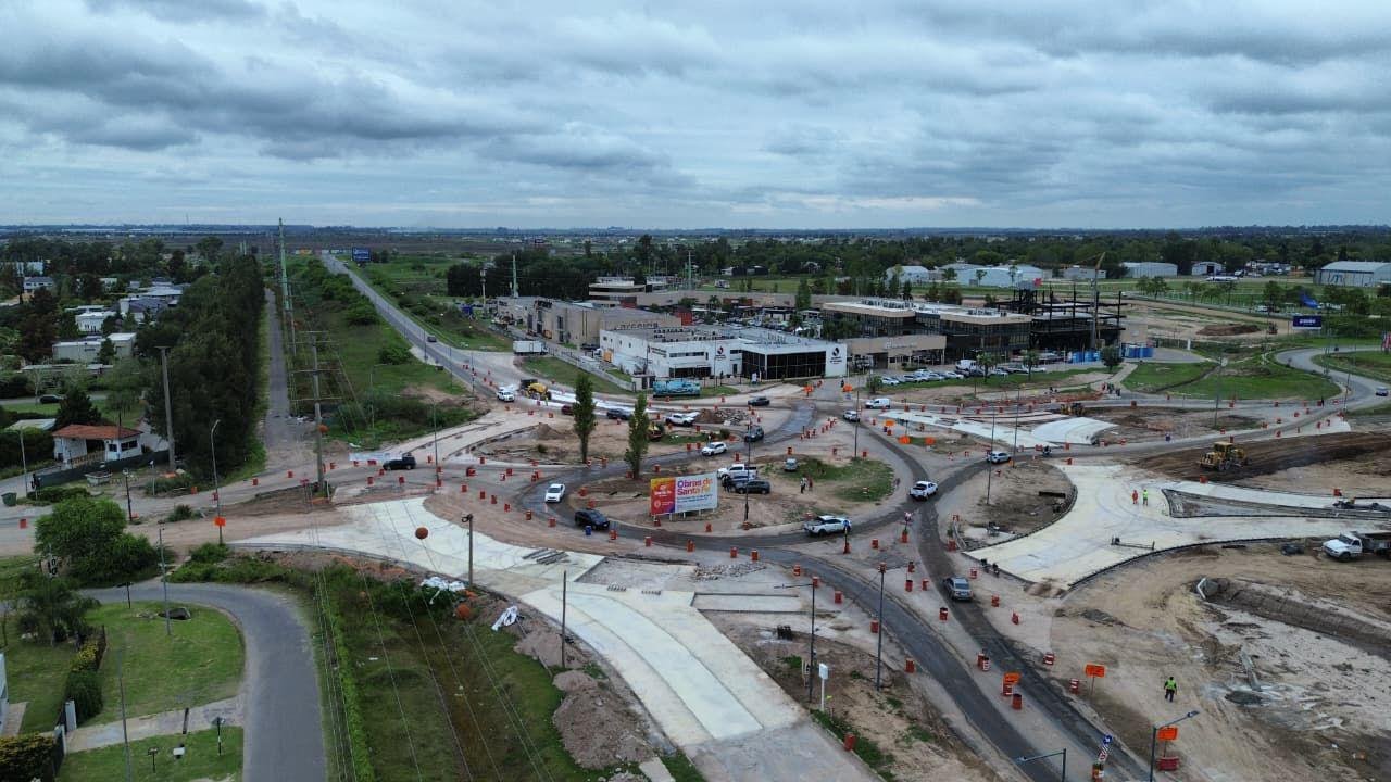 Obras en la avenida Newbery: los trabajos tienen un avance del 90%