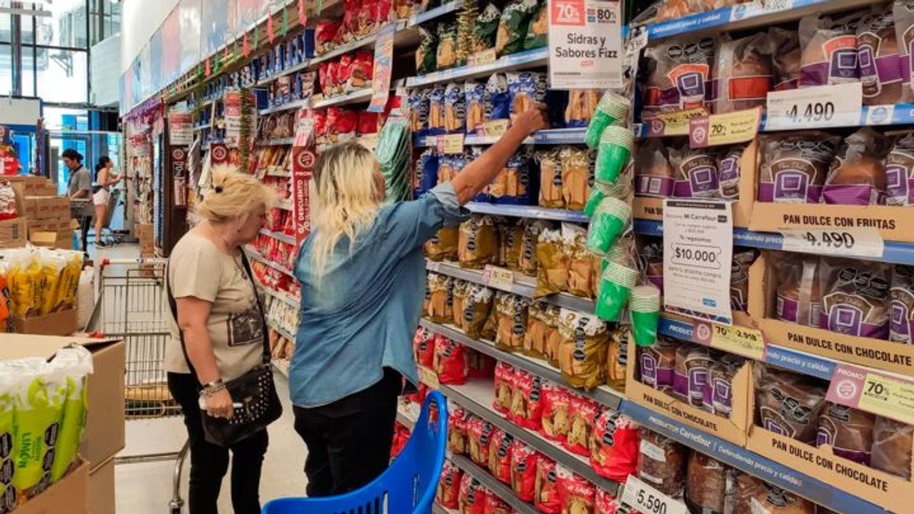 La inflación de abril fue del 2,6% con bajas en carnes y frutas