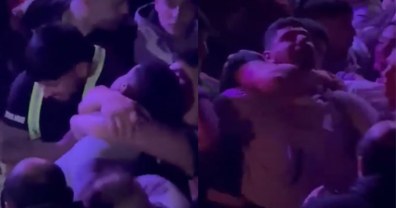 Un ex Central se peleó a trompadas en un boliche